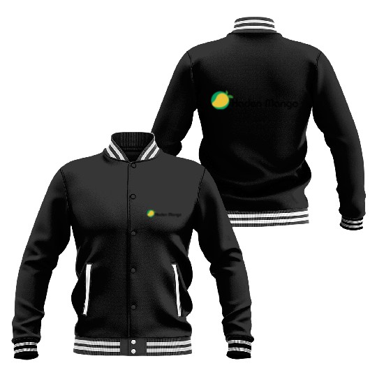 Green Mango Logo Design Baseball Jackets