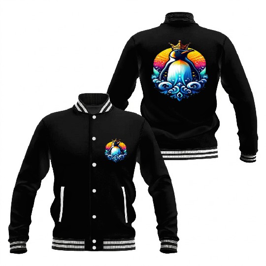 Emperor Penguin – Antarctic Icon Baseball Jackets