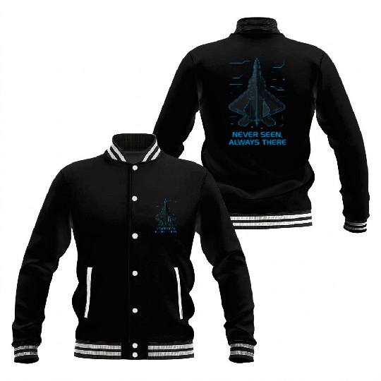 Stealth Fighter Jet Baseball Jackets – Futuristic Military