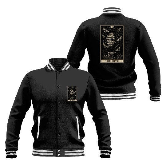 Mystic Bee Tarot – The Hive Card Baseball Jackets