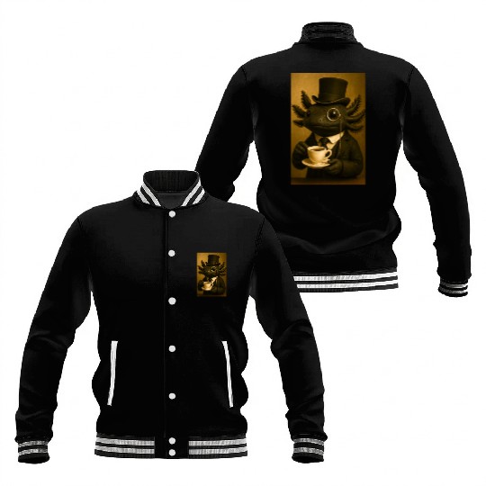 Sophisticated Axolotl Brew Baseball Jackets