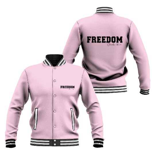 Charlie Kirk Freedom Baseball Jackets, Charlie Kirk Baseball Jackets, Charlie Kirk Freedom Baseball Jackets, Charlie Kirk, Freedom Charlie Kirk Baseball Jackets