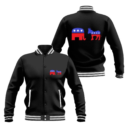 Democrat Republican Baseball Jackets