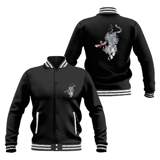 Unique Japanese spirit Tiger | My spirit Animal Baseball Jackets