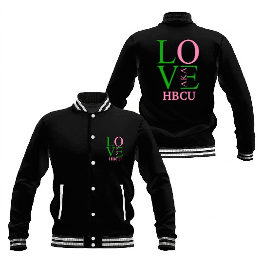Hbcu Love Aka Paraphernalia For Soror Aphla Access Baseball Jackets
