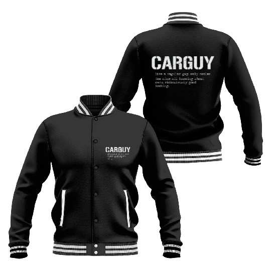Car Guy Baseball Jackets