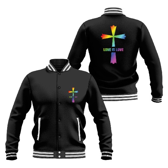 God Gay Christian LGBT Baseball Jackets