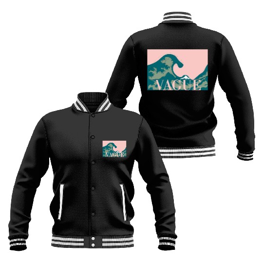 La Grande Vague - The Great Wave Baseball Jackets