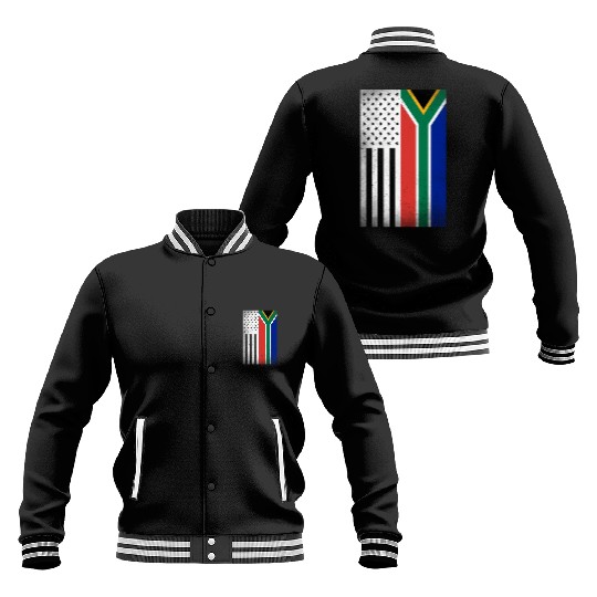 South Africa Design for South African Americans Baseball Jackets