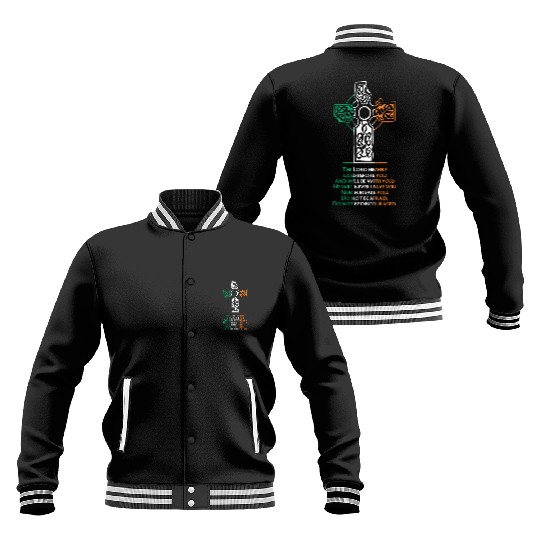 Celtic cross Baseball Jackets