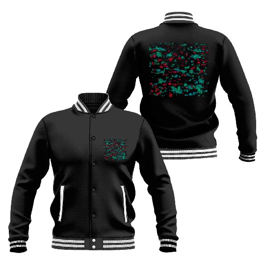 Abstract landscape Baseball Jackets
