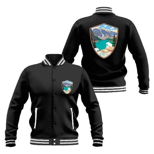 Banff national park Baseball Jackets