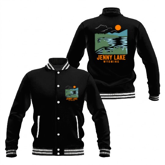 Jenny Lake Wyoming Baseball Jackets