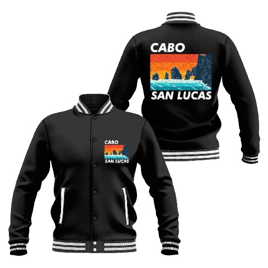 Cabo San Lucas Spring Break Meco Baja California Baseball Jackets