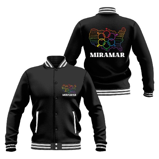 Pride Flag Pride Month LGBTQ Flag LGBT Community Baseball Jackets