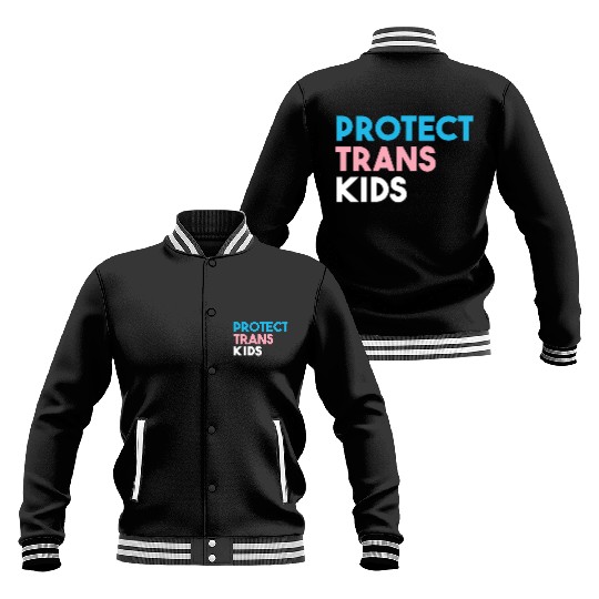 Protect Trans Transgender Pride Baseball Jackets