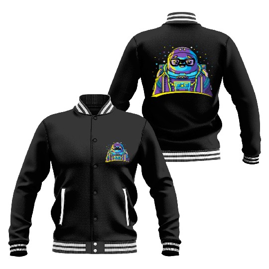 Astro Sloth Baseball Jackets