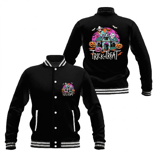 Halloween Clown Baseball Jackets