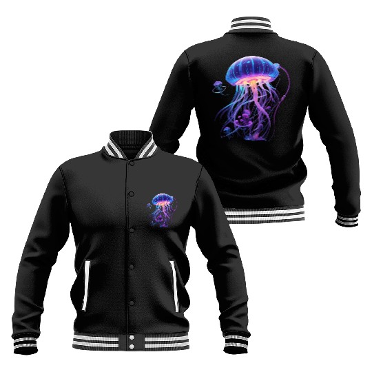 Jellyfish Jewels Baseball Jackets