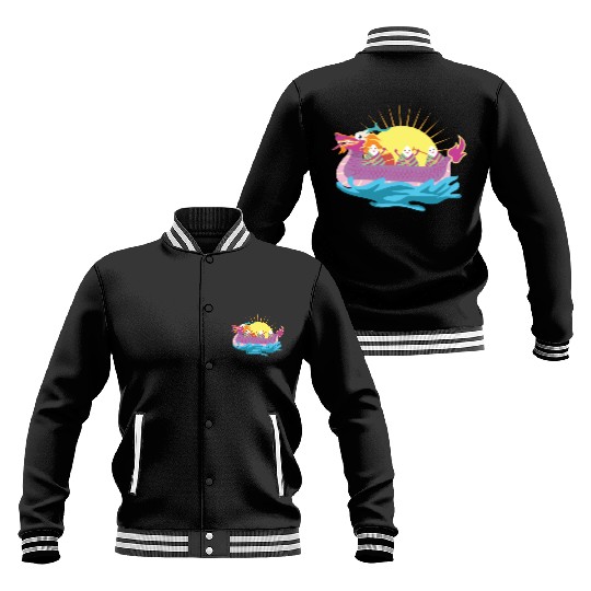 Chinese Dragon Boat Chinese Gift Baseball Jackets
