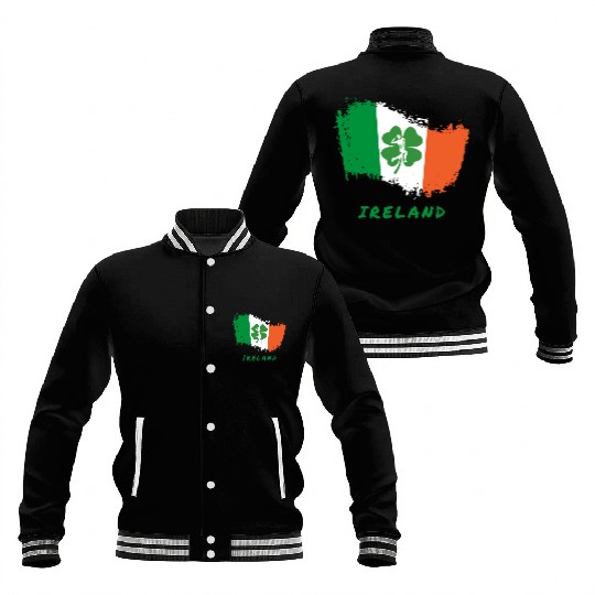 Ireland Cricket Baseball Jackets