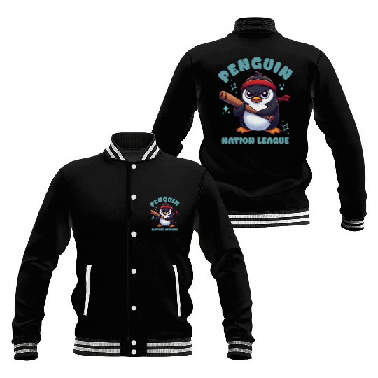 Penguin Nation League Baseball Jackets