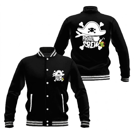 Pirate Crew Birthday team party group Baseball Jackets