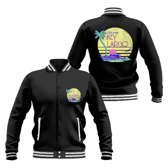 Sail Away Yacht Rock Key Largo Boating Baseball Jackets
