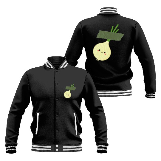 Funny Onion Baseball Jackets