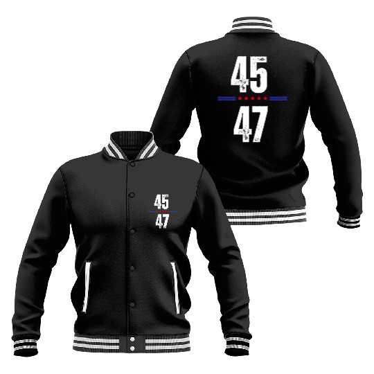 Donald Trump 45 47 President Trump Baseball Jackets