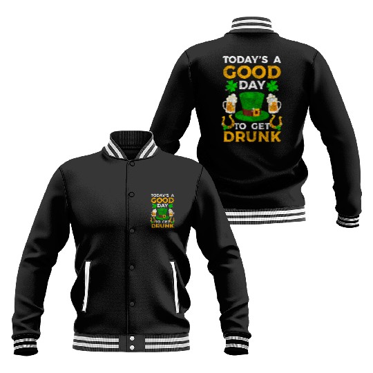 Pub Shamrock Gold World Tour Baseball Jackets