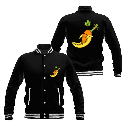 Carrot Baseball Jackets