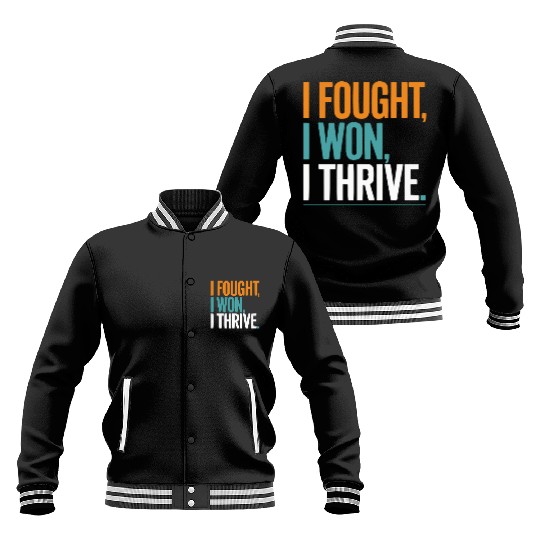 Cancer Survivor Chemotherapy Chemo Beat Cancer Baseball Jackets