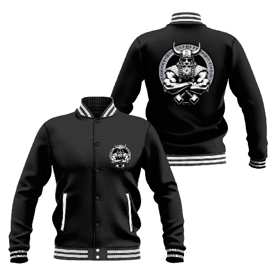 Viking Warrior Man Odin Thor Norman Walhalla Baseball Jackets
