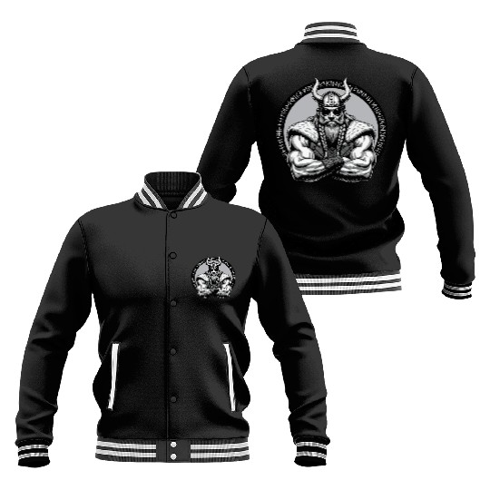 Viking Warrior Man Odin Thor Norman Walhalla Baseball Jackets