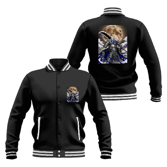 Dark Samurai Demon Warrior Baseball Jackets