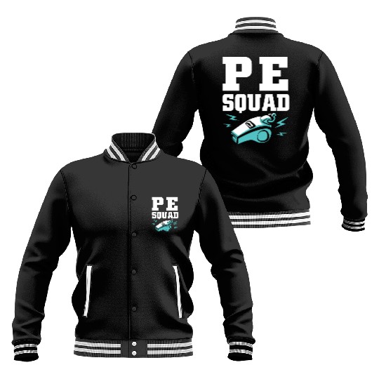 Physical Education Teacher PE Coach Baseball Jackets