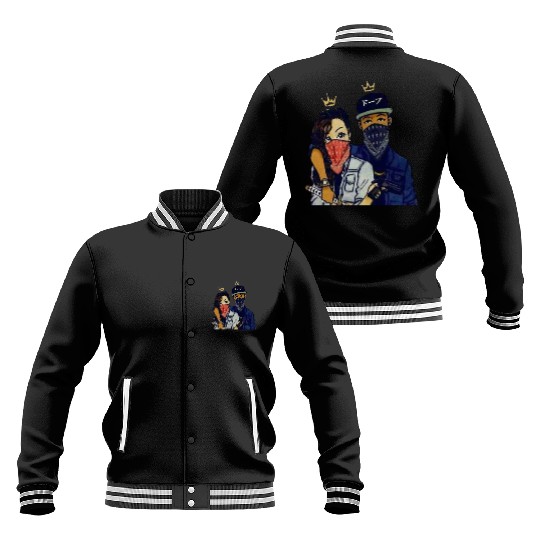 Urban Rebels Masked Duo Baseball Jackets Design