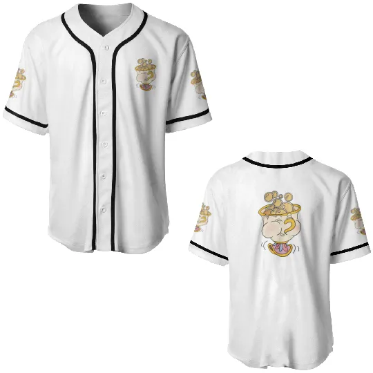 Chip Baseball Jerseys, Beauty and The Beast Baseball Jerseys, Disneyland Baseball Jerseys, Disney Baseball Jerseys, Disneyland Baseball Jerseys