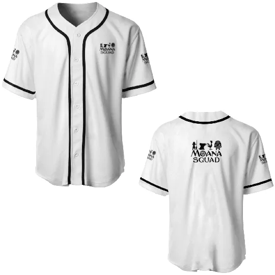 Moana Squad Baseball Jerseys; Moana Fan Baseball Jerseys; Maui, Pua, Hei Hei Pullover; Moana Movie Gift; Moana Disney Sweater; Family; Hoody; Jersey; (T295)