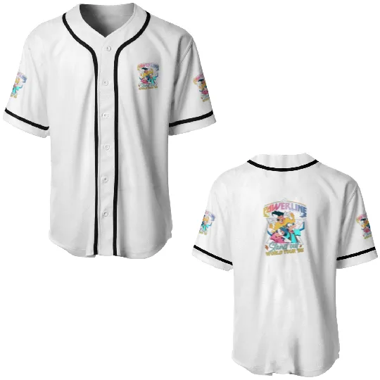 Retro Disney A Goofy Movie Powerline World Tour 95' Baseball Jerseys, A Goofy Movie Baseball Jerseys, Vintage Disney Powerline