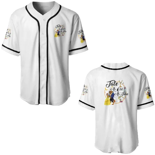 Disney Beauty And The Beast Baseball Jerseys