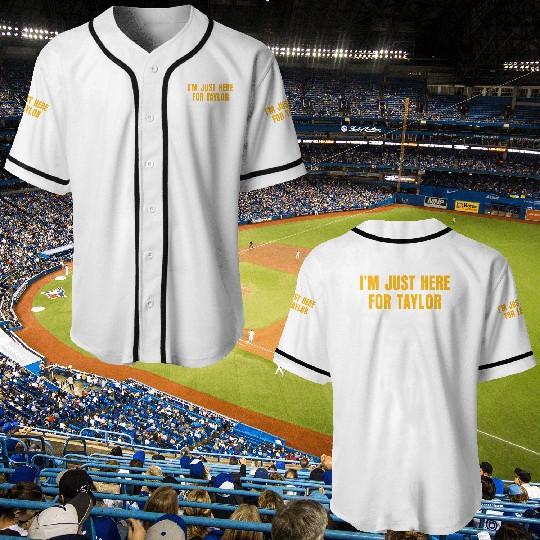 Discover I'm Just Here For Taylor Baseball Jerseys, swiftiee Sweater, Taylor and Travis Baseball Jerseys