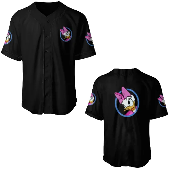 Daisy Duck Disney Baseball Jerseys, Daisy Duck Unisex Baseball Jerseys