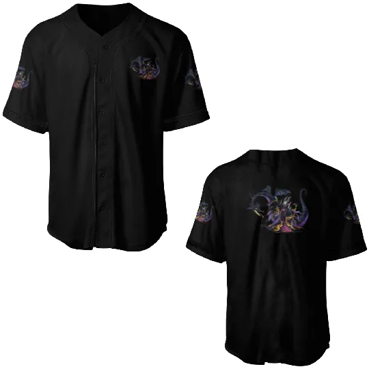 Disney Maleficent Comfort Colors Baseball Jerseys, Disneyworld Baseball Jerseys