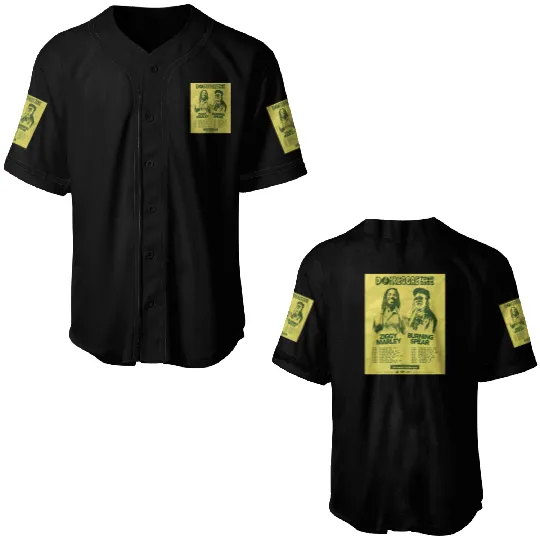 Discover Ziggy Marley And Burning Spear Do The Reggae Tour 2025 Tour Dates Unisex Baseball Jerseys