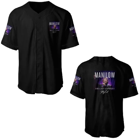 Discover NEW Manilows s Final Concerts Live in 2025 Baseball Jerseys