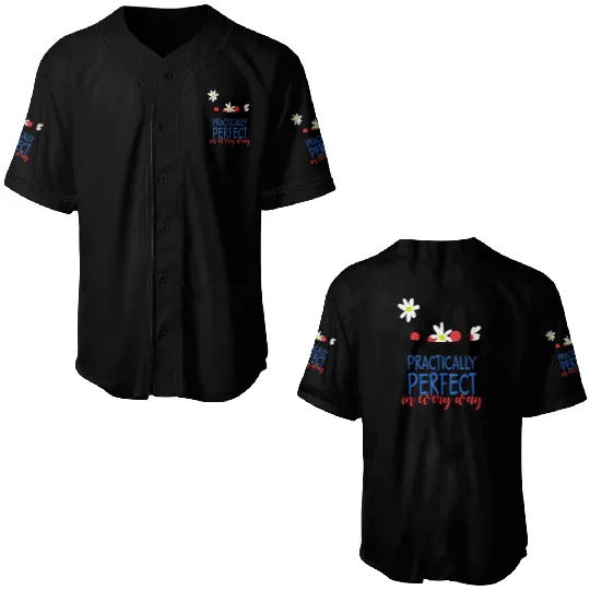 Mary Poppins Baseball Jerseys
