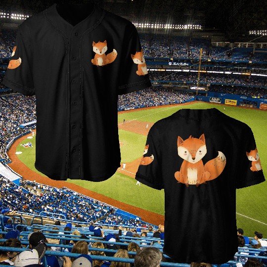 Woodland Fox Baseball Jerseys