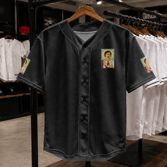 Pablo Escobar Jesus Baseball Jerseys